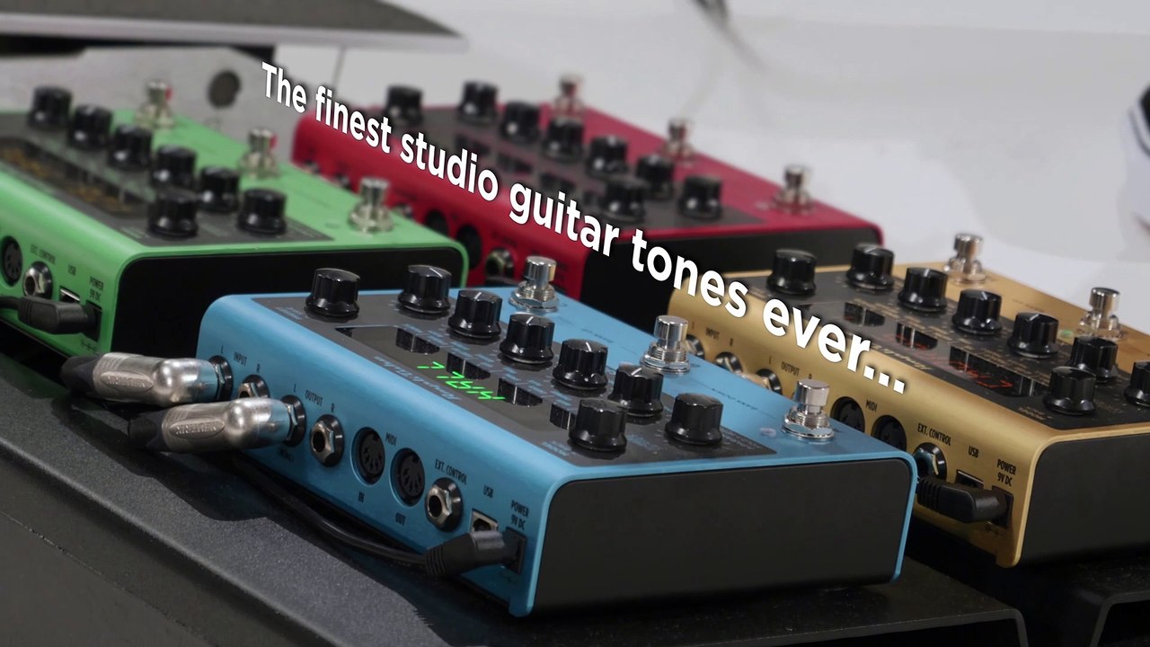 Présentation des pédales AmpliTube X-GEAR