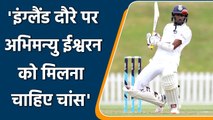 Saba Karim feels Abhimanyu Easwaran Deserves Inclusion In India’s XI against ENG|  वनइंडिया हिंदी