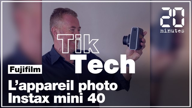 On a testé l'appareil photo instantané Fujifilm Instax mini 40