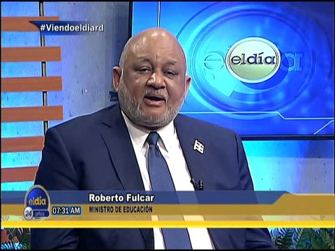 #ElDía / Entrevista al ministro de educación, Roberto Fulcar / 15 de julio 2021
