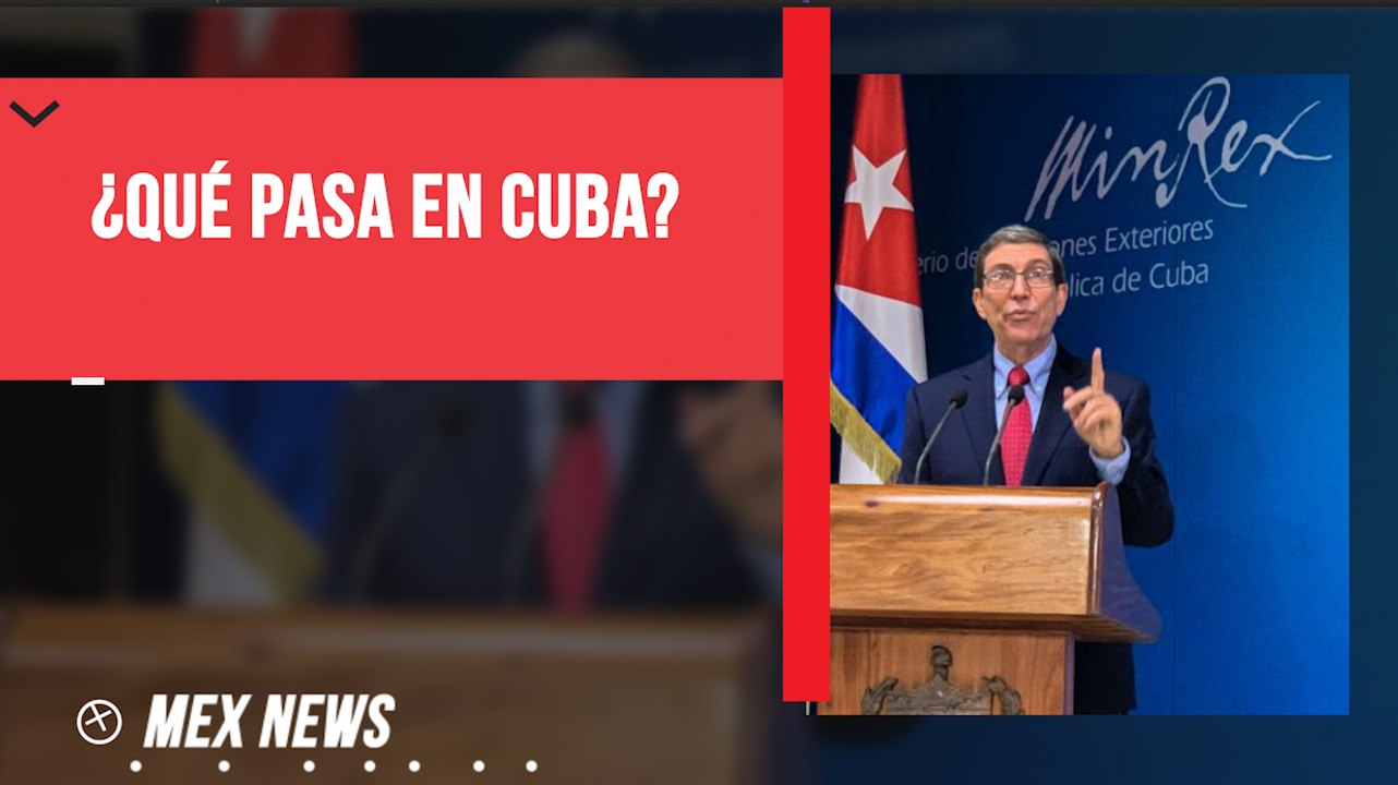 GOBIERNO DE CUBA NIEGA ESTALLIDO SOCIAL