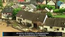 Al menos 42 muertos y 70 desaparecidos por las inundaciones en Alemania