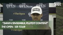 Le Français Victor Perez satisfait après son 1er tour au British Open - The Open