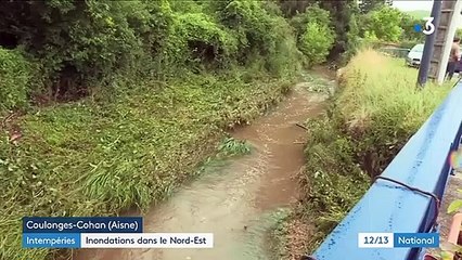 Nord-Est : les inondations provoquent des dégâts