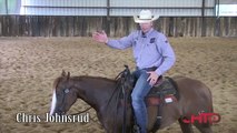 How To Teach A Cutting Horse Horse To Spread His Hind Feet With Chris Johnsrud