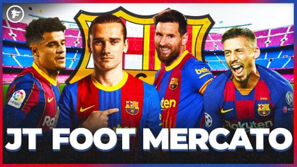 Download Video: JT Foot Mercato : le dégraissage du FC Barcelone tourne à plein régime