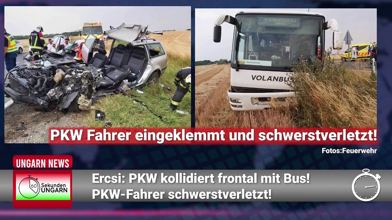 60 Sekunden Ungarn - Schlagzeilen des Tages (15.07.)
