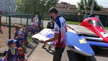 Simon Fortin en visite au CPE Cadet-Rousselle
