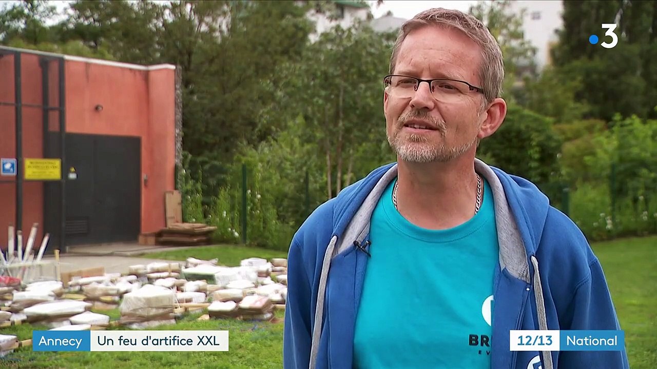 Annecy : un feu d'artifice hors du commun pour le 14 juillet