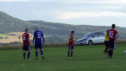 Das 4:2 für LaSeu II gegen Sattenhausen durch Michel Münter