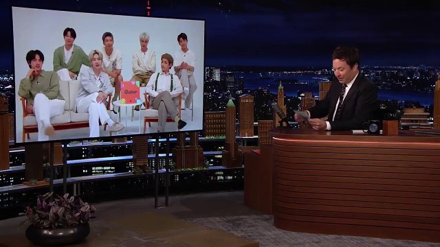 BTS reacts to popular rumors! (Extended) at The Tonight show By Jimmy Fallon