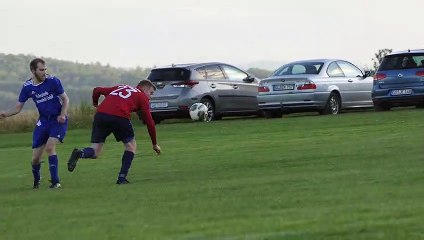 Das 6:2 für LaSeu II durch Simon Tauchmann gegen Sattenhausen