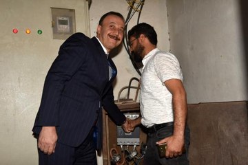 Telabyad'a kesintisiz enerji verilmeye başlandı