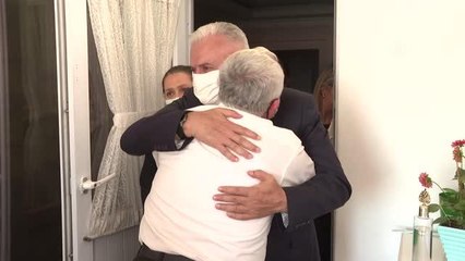 AK Parti Genel Başkanvekili Binali Yıldırım'dan 15 Temmuz gazisi çifte ziyaret