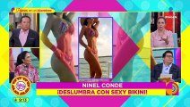Ninel Conde lanzará su línea de bikini y así los presume