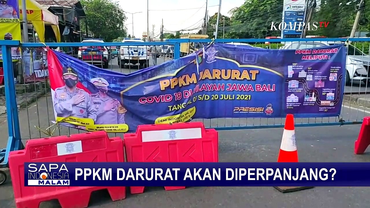 Evaluasi 12 Hari Penerapan PPKM Darurat, Akankah Diperpanjang?