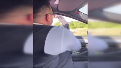 Magandalık yaptığı yetmedi, sosyal medyada da paylaştı