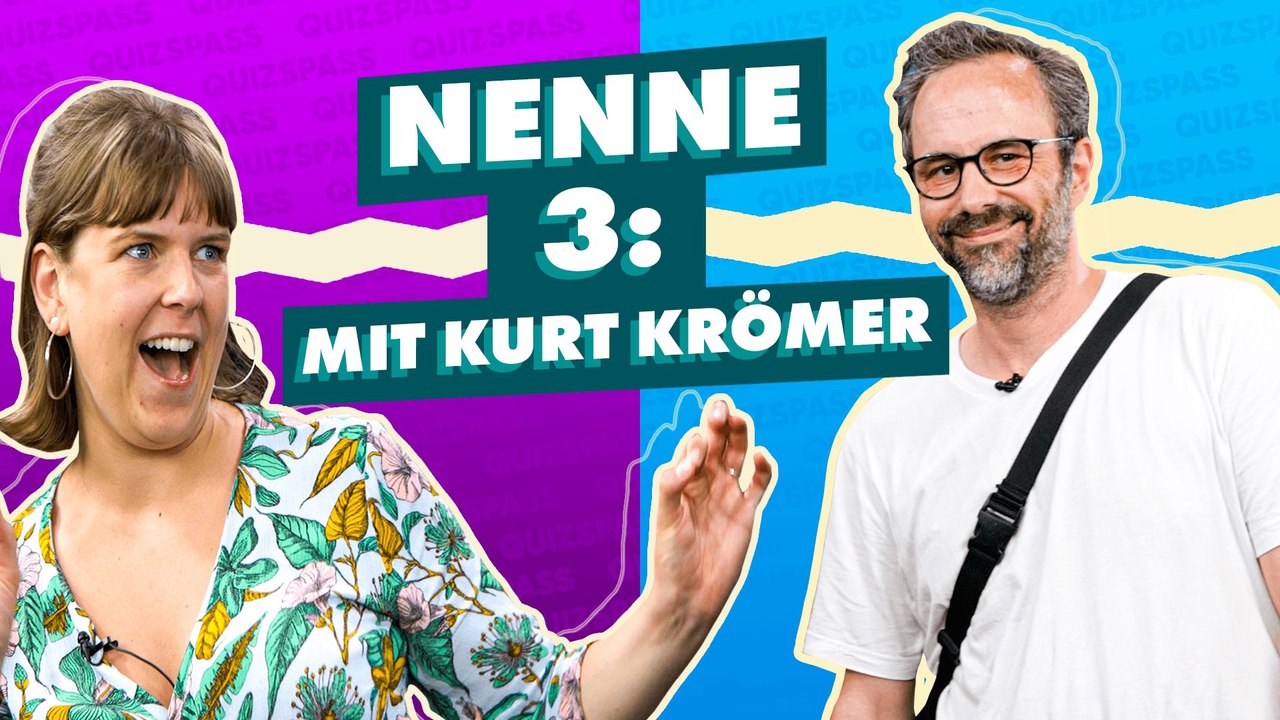 Kurt Krömer in der 'Nenne 3'-Challenge!