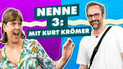 Kurt Krömer in der "Nenne 3"-Challenge!