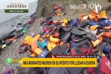 Suben muertes de migrantes que intentan llegar a Europa por el mar