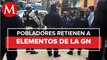 En Oaxaca, pobladores retienen a 20 guardias nacionales en Santiago Textitlán