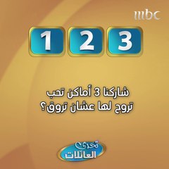 شاركنا 3 أماكن تحب تروح لها عشان تروق