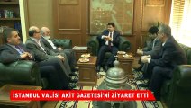 İstanbul Valisi Vasip Şahin'den Akit'e ziyaret