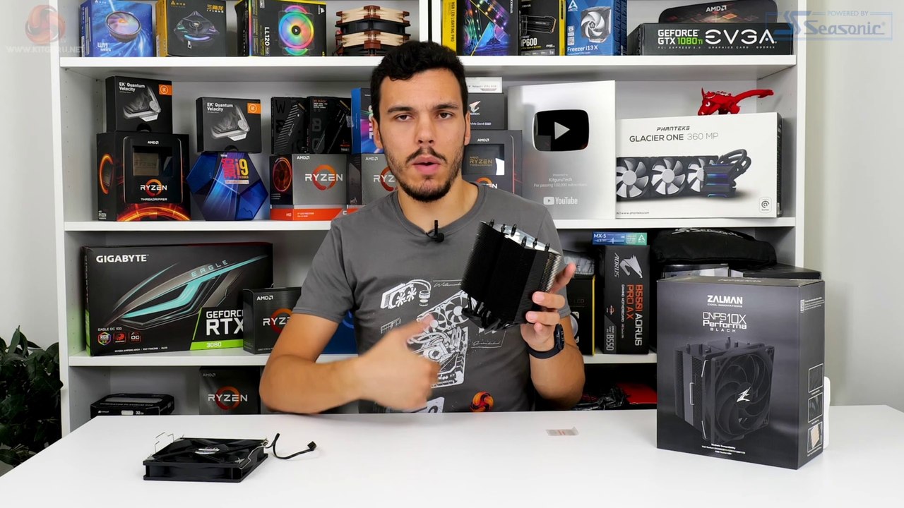 Zalman CNPS10X Performa Black CPU Cooler Review