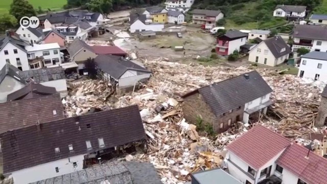 Погодные катаклизмы - 2021: наводнение в Германии, пожары в России и США (15.07.2021)