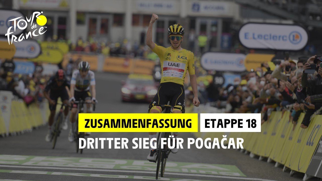 Zusammenfassung - Etappe 18 - #TDF2021