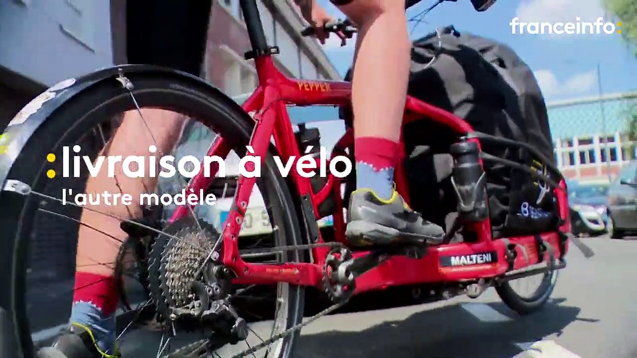 À Amiens, un service de livraison à vélo comme alternative éthique aux plateformes américaines