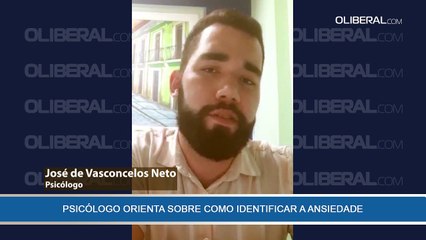 Psicólogo orienta sobre como identificar a ansiedade