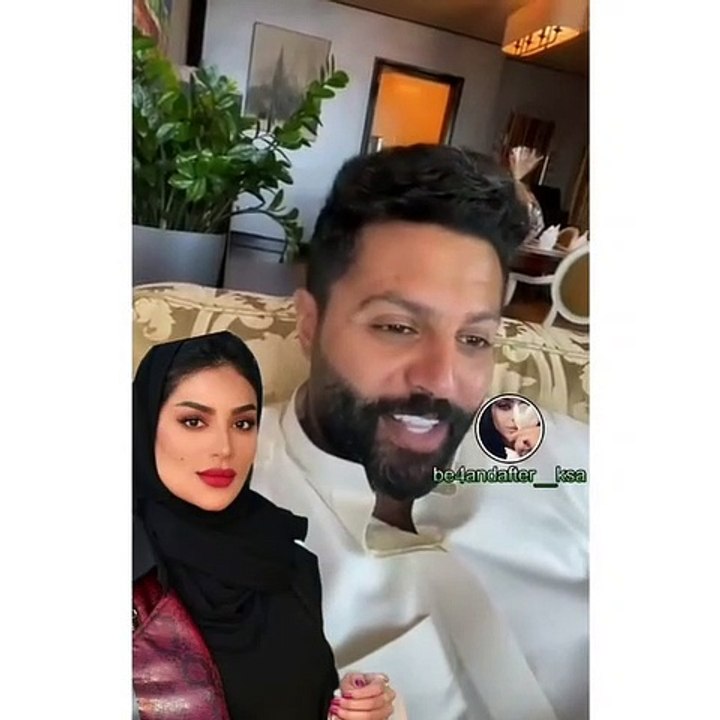 تعليق يعقوب بو شهري في أول ظهور بعد عقد قرانه على فاطمة الأنصاري