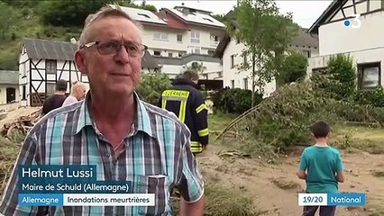 Allemagne : les inondations meurtrières ont dévasté la ville de Schuld