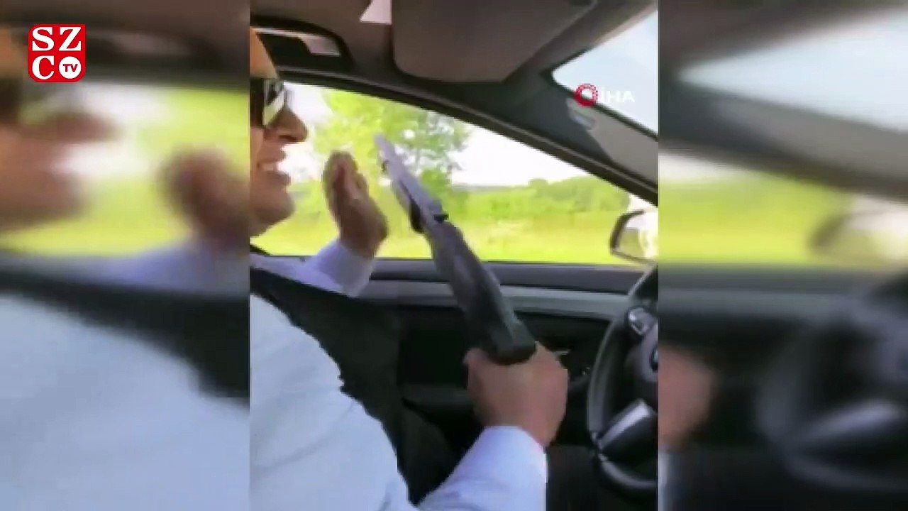Magandalık yaptığı yetmedi, sosyal medyada da paylaştı
