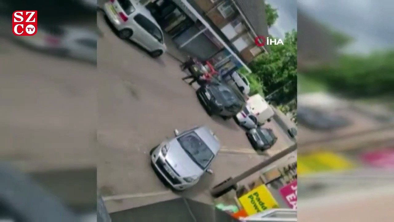 Polisten kaçmak için demiryolu hattına girdi