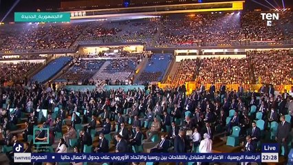 السيسي لـ"المصريين": مش انتوا أمنتوني عليها.. ربنا يعيني على الأمانة