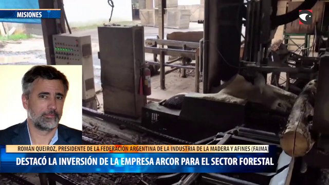 Destacó la inversión de la empresa Arcor para el sector forestal