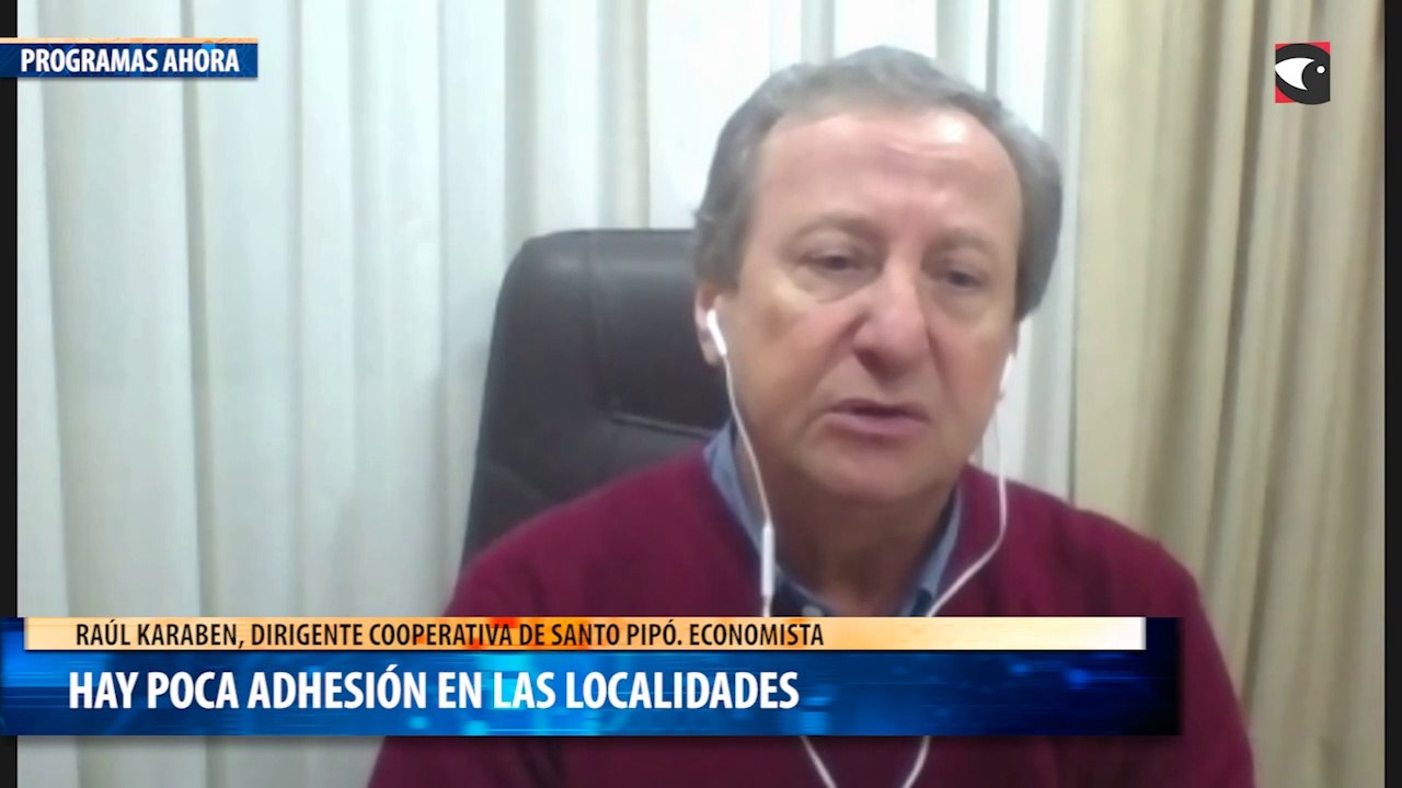 Hay poca adhesión en las localidades