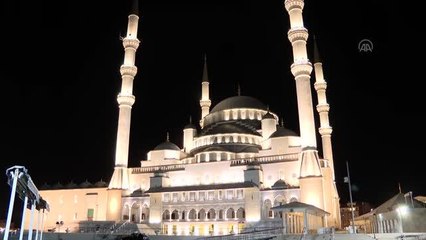 15 Temmuz'un 5. yıl dönümünde Kocatepe Camisi'nde sela okundu