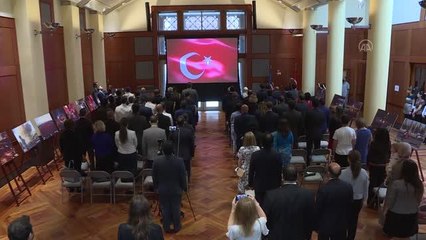 Son dakika haberleri! WASHINGTON - ABD'de yaşayan Türkler FETÖ terör örgütünü protesto etti