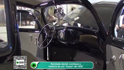 Raridade alemã- conheça a história de um -fusca- de 1939