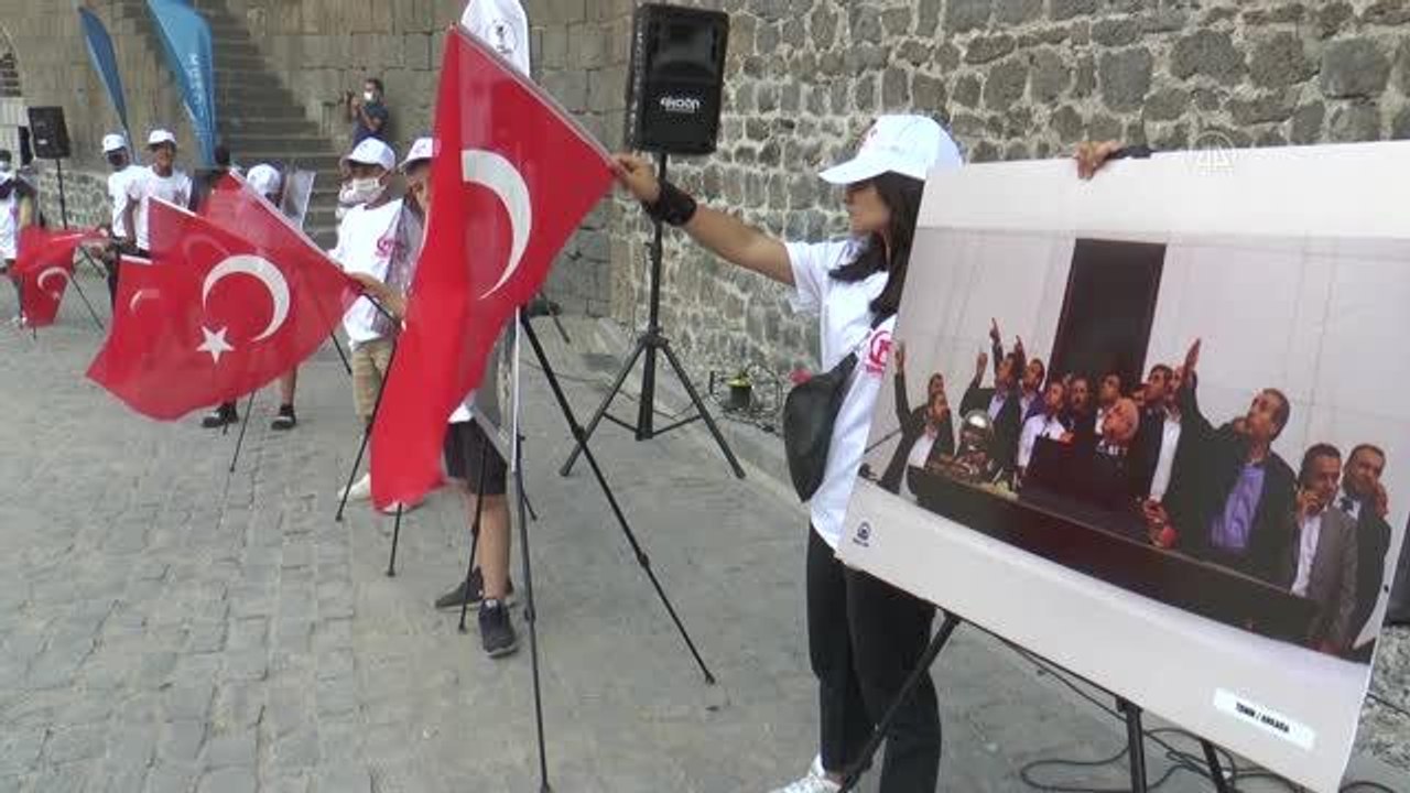 DİYARBAKIR - Doğu ve Güneydoğu'da 15 Temmuz Demokrasi ve Milli Birlik Günü etkinlikleri