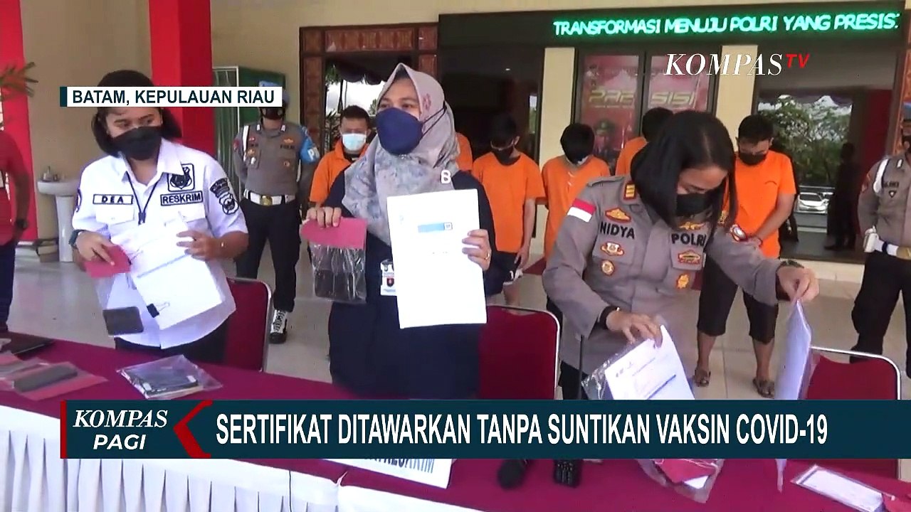 Polisi Bongkar Sindikat Pemalsuan Sertifikat Vaksinasi, Sebagian Besar Pelaku Ternyata Mahasiswa