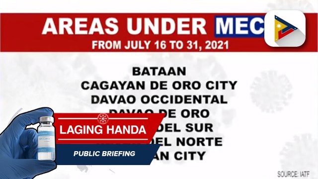 Bagong quarantine classifications, inilabas na ng Malakanyang