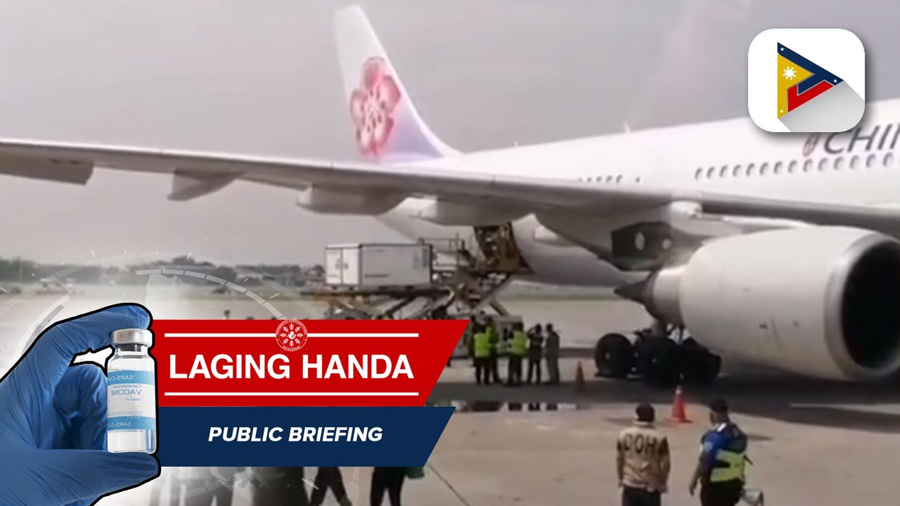 Supply ng AstraZeneca vaccines para sa pribadong sektor, dumating na sa bansa kaninang umaga