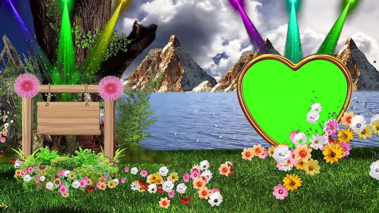 Wedding green screen Effects HD Video 35/Dil photo frame Very Beautiful New green photo frame hd