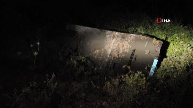 Zırhlı askeri araç şarampole devrildi: 3 asker yaralı