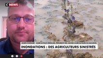 Inondations : «Mes champs sont sous l'eau», s'inquiète un agriculteur