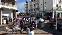Saint-Pierre : Les manifestants opposés aux mesures sanitaires arrivent dans le centre-ville